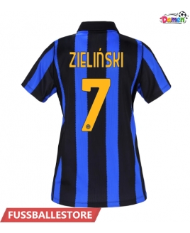 Günstige Inter Milan Piotr Zielinski #7 Heimtrikot Damen 2026-27 Kurzarm